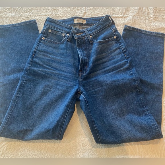 Madewell Curvy Perfect Vintage Straight Jean Women’s 25 - Picture 2 of 7